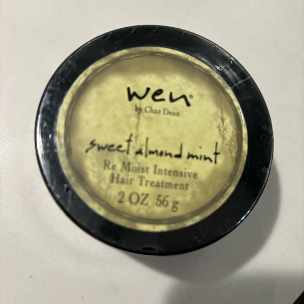 WEN Sweet Almond Mint 2 Oz Re Moist Intensive Hair Treatment NEW